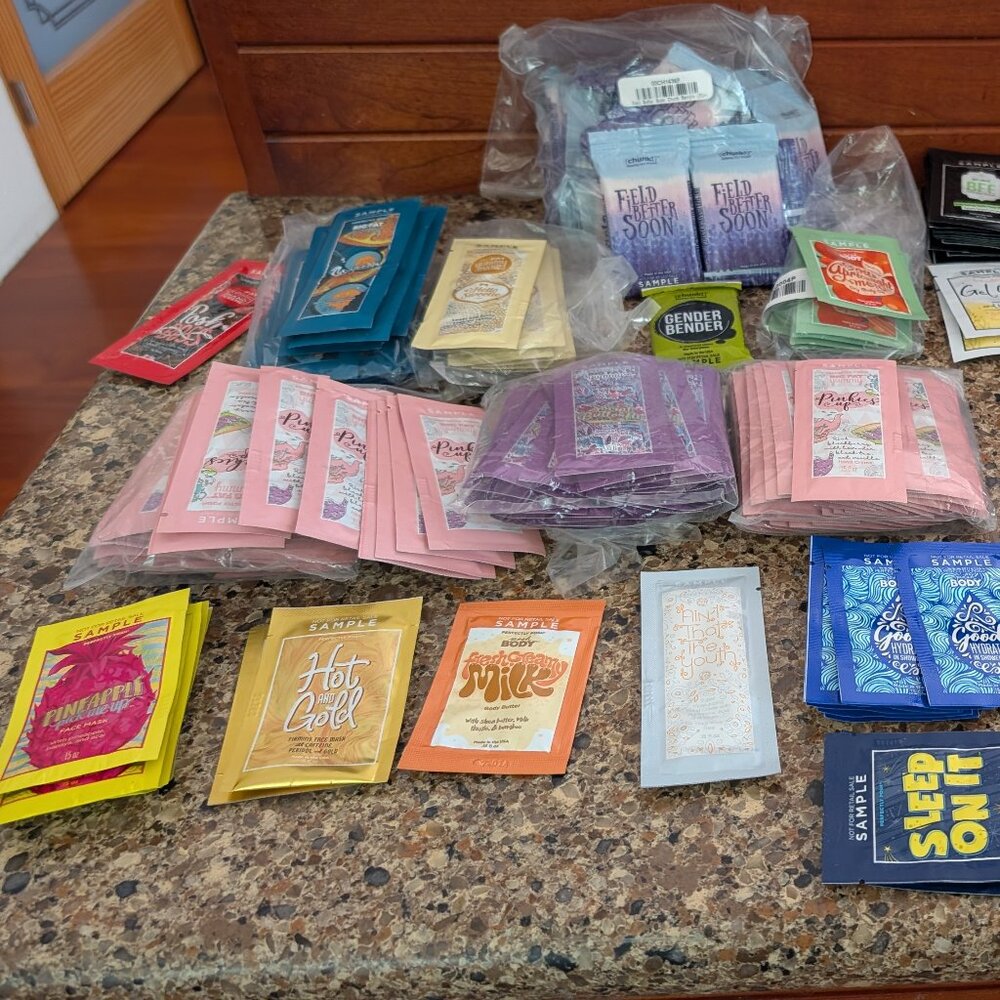 Huge lot of perfectly posh samples